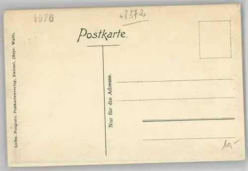 Zwiesel Niederbayern Zwiesel  o 1909 / Zwiesel /Regen LKR