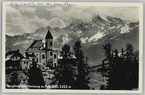 Berchtesgaden [Stempelabschlag] Ettenberg x 1934