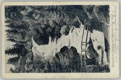 Bodenmais Wasserfall Rissloch x 1918