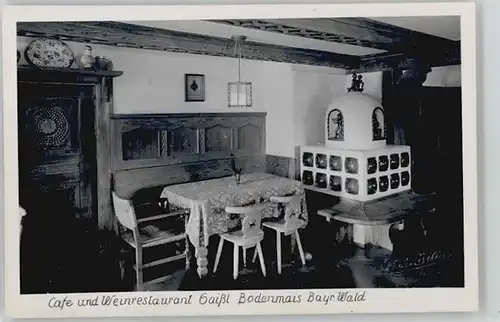 Bodenmais Restaurant Gaisl o 1953