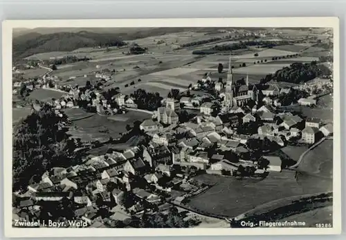 Zwiesel Niederbayern Zwiesel Fliegeraufnahme   / Zwiesel /Regen LKR