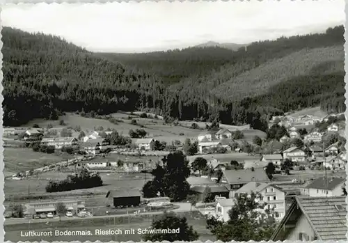 Bodenmais Bodenmais Riesloch Bad ungelaufen ca. 1955 / Bodenmais /Regen LKR