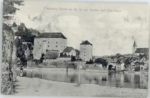 Passau Passau Ils Niederhaus Oberhaus ungelaufen ca. 1910 / Passau /Passau LKR