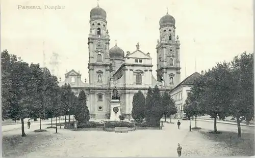 Passau Passau Domplatz ungelaufen ca. 1910 / Passau /Passau LKR