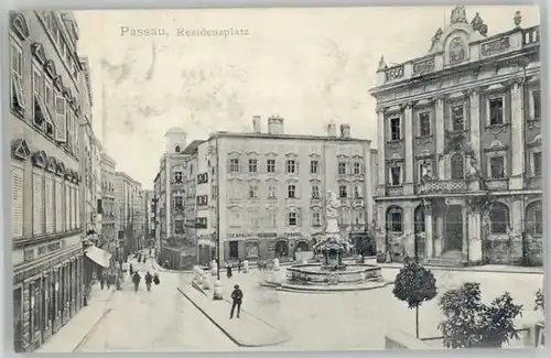 Passau Passau Residenzplatz ungelaufen ca. 1910 / Passau /Passau LKR