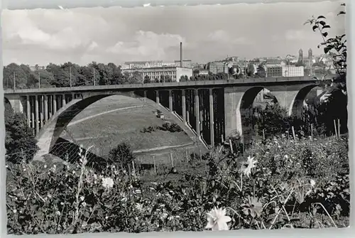 Pirmasens Pirmasens Hindenburgbruecke ungelaufen ca. 1955 / Pirmasens /Pirmasens Stadtkreis