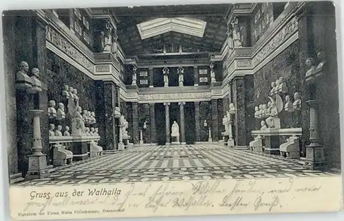 Regensburg Walhalla x 1903