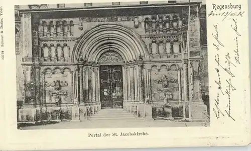 Regensburg St. Jacobs Kirche  x 1902