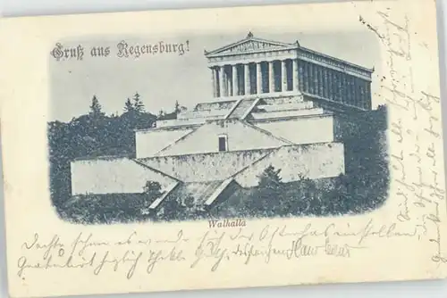 Regensburg Walhalla x 1899