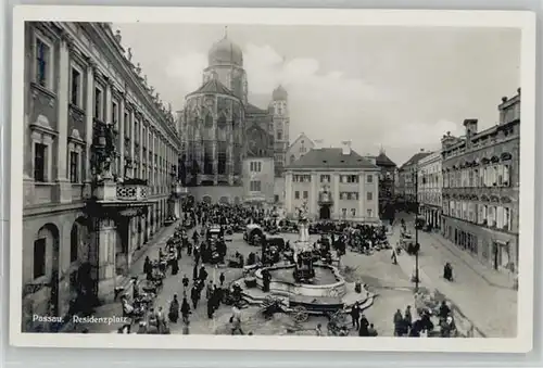 Passau Residenzplatz x 1932