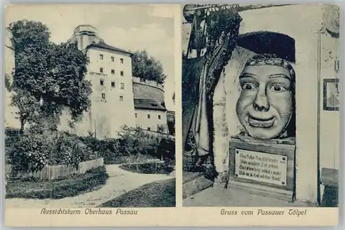 Passau Turm Oberhaus x 1910