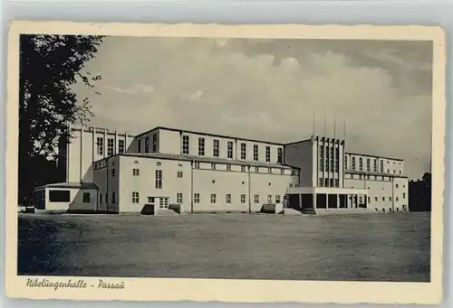 Passau Passau Nibelungenhalle ungelaufen ca. 1930 / Passau /Passau LKR