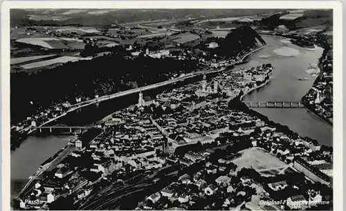 Passau Fliegeraufnahme x 1936