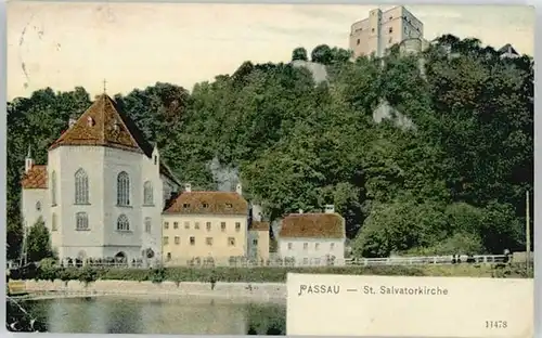 Passau St. Salvator Kirche  x 1912