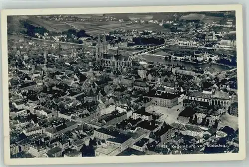 Regensburg Fliegeraufnahme x 1932