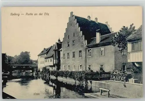 Amberg Oberpfalz Amberg Vils ungelaufen ca. 1910 / Amberg /Amberg Stadtkreis