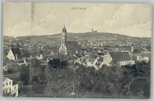 Amberg Oberpfalz Amberg  ungelaufen ca. 1910 / Amberg /Amberg Stadtkreis