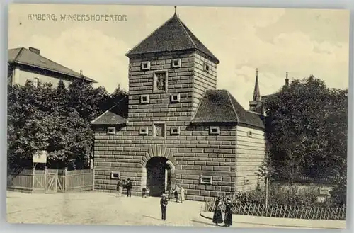 Amberg Oberpfalz Amberg Wingershofertor ungelaufen ca. 1910 / Amberg /Amberg Stadtkreis