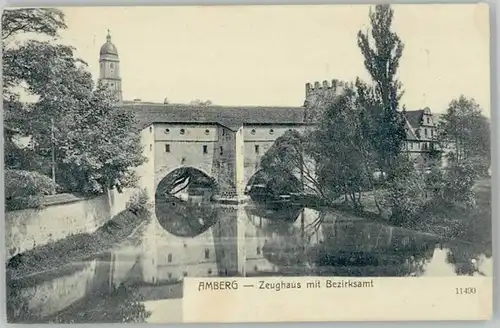 Amberg Oberpfalz Amberg Bezirksamt Zeughaus x 1905 / Amberg /Amberg Stadtkreis