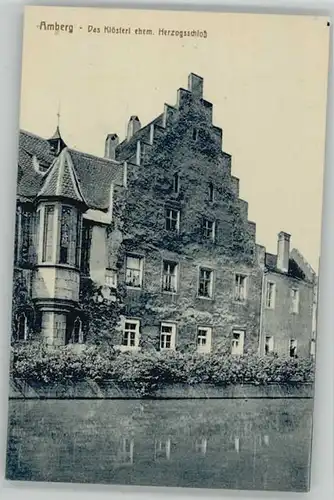 Amberg Oberpfalz Amberg Schloss Kloster ungelaufen ca. 1910 / Amberg /Amberg Stadtkreis