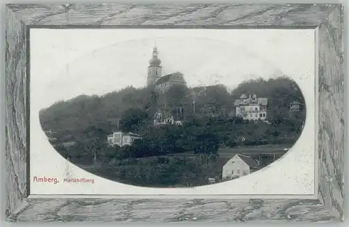 Amberg Oberpfalz Amberg Mariahilfberg ungelaufen ca. 1920 / Amberg /Amberg Stadtkreis