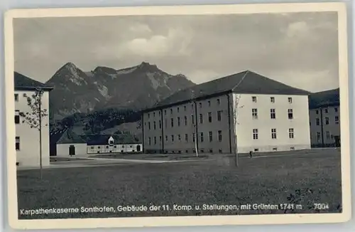 Sonthofen Oberallgaeu Karpathen Kaserne x