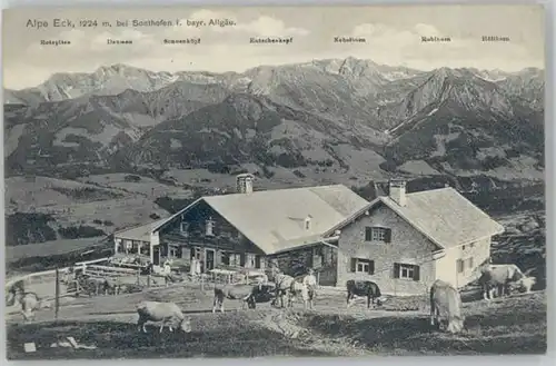 Sonthofen Oberallgaeu Eck Alpe 1