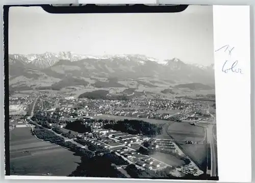 Sonthofen Oberallgaeu Fliegeraufnahme *