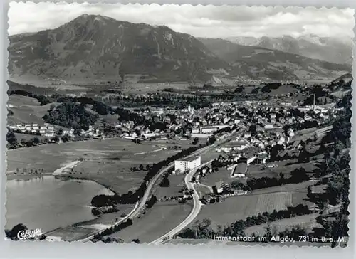 Immenstadt Allgaeu Fliegeraufnahme *