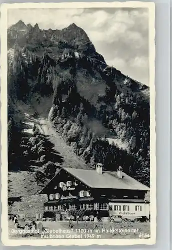 Hindelang [Stempelabschlag] Gasthof Giebelhaus x