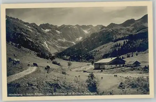 Hindelang Retterschwangtal Mitterhaus *