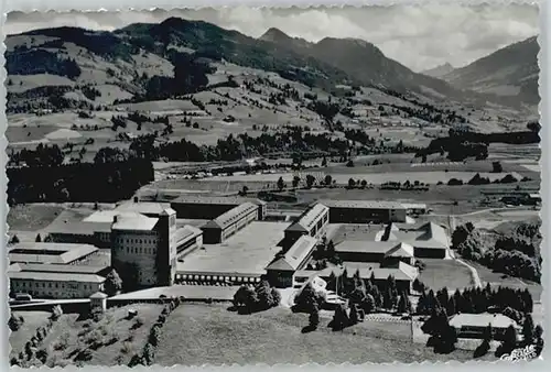 Sonthofen Oberallgaeu Fliegeraufnahme Generaloberst-Beck-Kaserne *