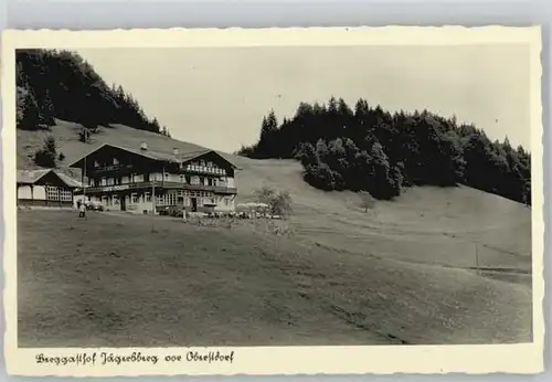 Oberstdorf Berggasthof Jaegersberg *