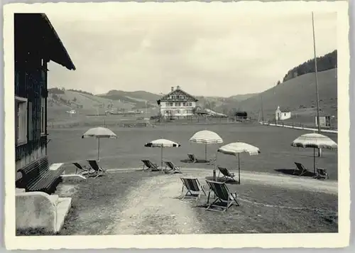 Oberstaufen Gasthaus Bechteler Liegewiese *