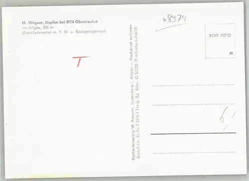 Oberstaufen Hopfen Fliegeraufnahme *
