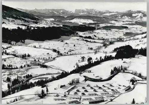 Oberstaufen Hinterhalden Fliegeraufnahme *