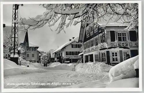 Scheidegg Allgaeu  *