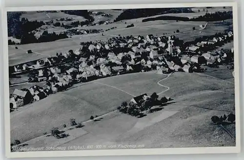 Scheidegg Allgaeu Fliegeraufnahme x