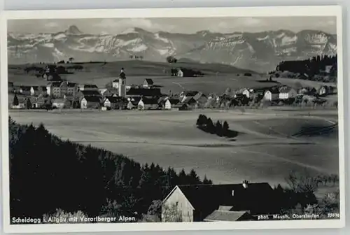 Scheidegg Allgaeu  *