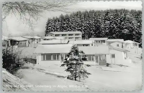 Lindenberg Allgaeu Berliner Feriendorf *