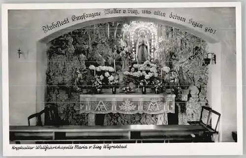 Lindenberg Allgaeu Kapelle Maria vom Sieg Wigratzbad *