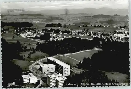 Lindenberg Allgaeu Dr. Otto Geßler Krankenhaus Fliegeraufnahme *