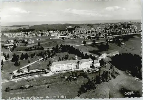 Lindenberg Allgaeu Heilstaette Ried Fliegeraufnahme *