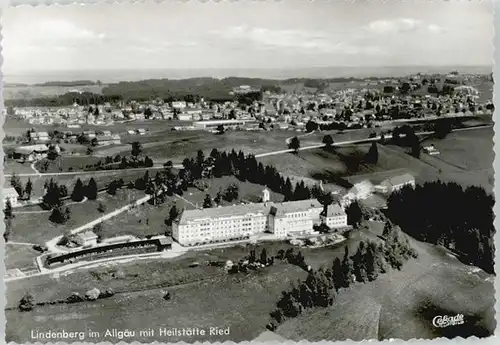 Lindenberg Allgaeu Heilstaette Ried Fliegeraufnahme *