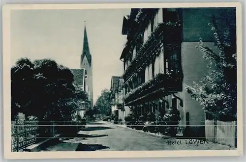 Oberstdorf Kirchstrasse Hotel Loewen *