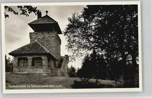 Gernsbach Lautenbach Teufelsmuehle  *