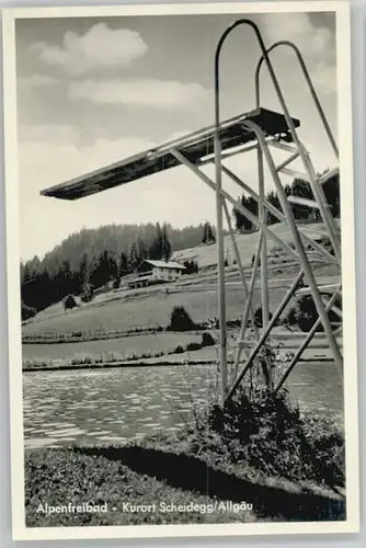 Scheidegg Allgaeu Alpenfreibad *