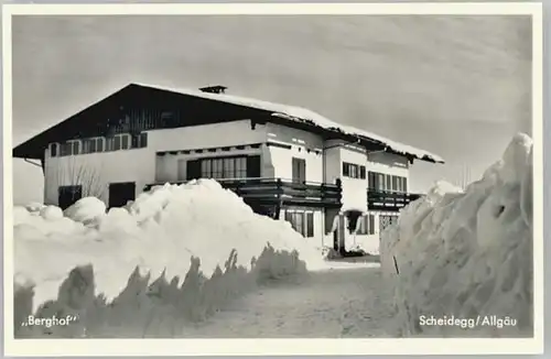 Scheidegg Allgaeu Berghof *