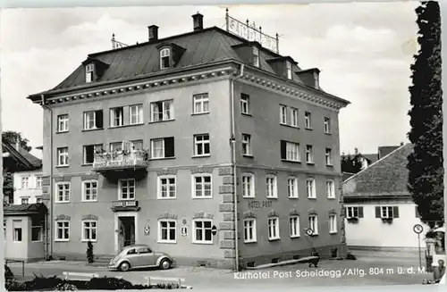 Scheidegg Allgaeu Kurhotel Post Schrotkuren *