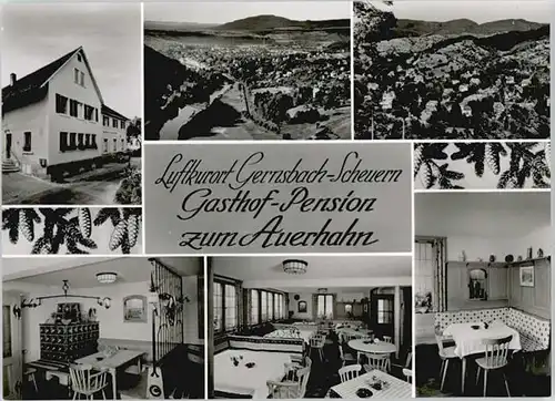 Gernsbach Scheuern Gasthof Pension Zum Auerhahn *